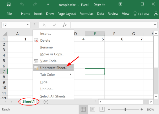 excel 2016 remove password protection
